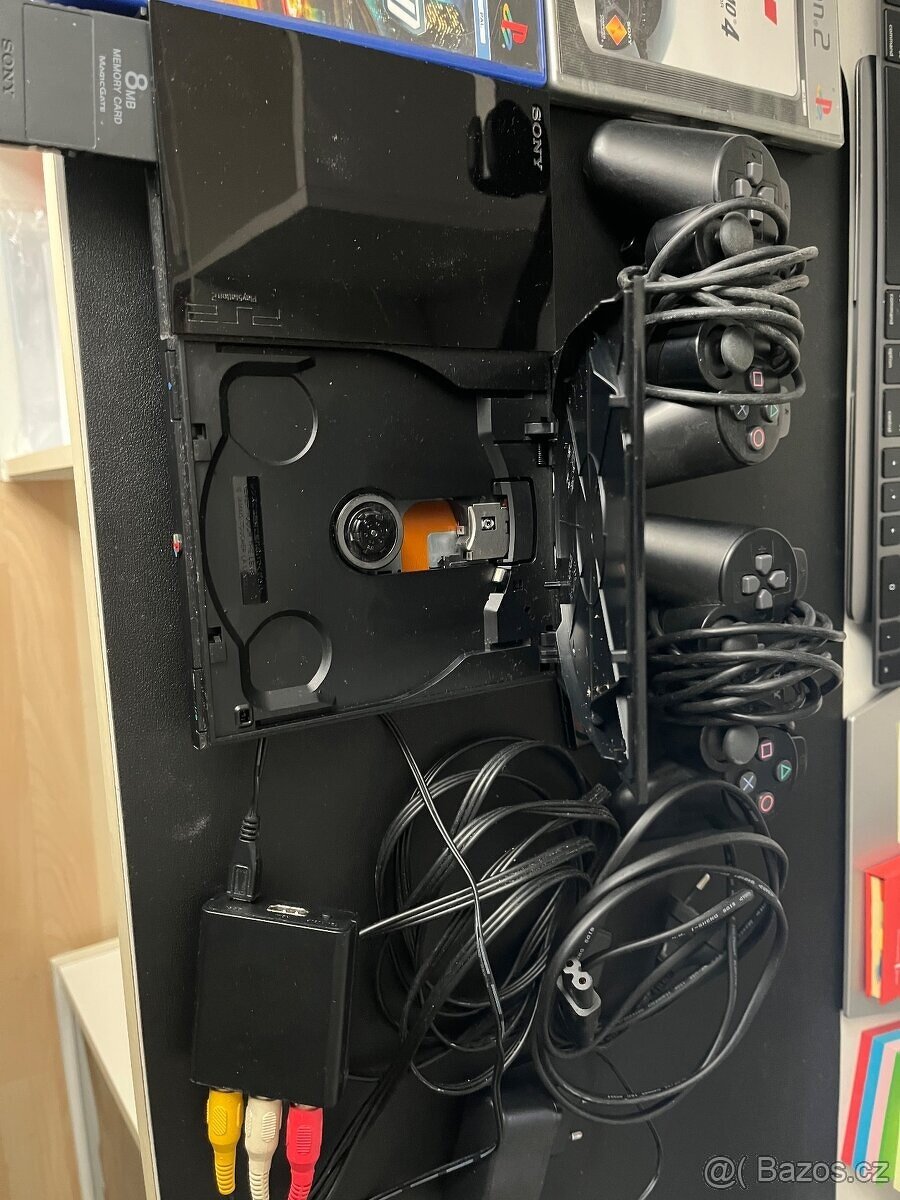 Prodám PlayStation 2 SLIM kompletní + HDMI převodník - 3