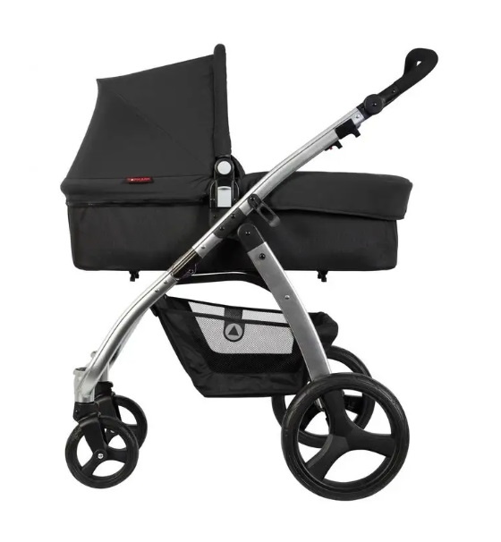 Autosedačka + Hluboké lůžko Top Mark PURE BLACK, černá, NOVÉ - 3