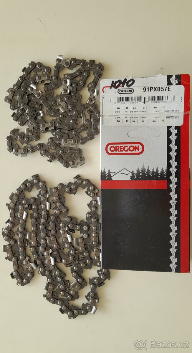 NOVÉ ŘETĚZY K MOTOROVÝM A ELEKTRICKÝM PILÁM, ŘETEZOVÁ LIŠTA. - 3