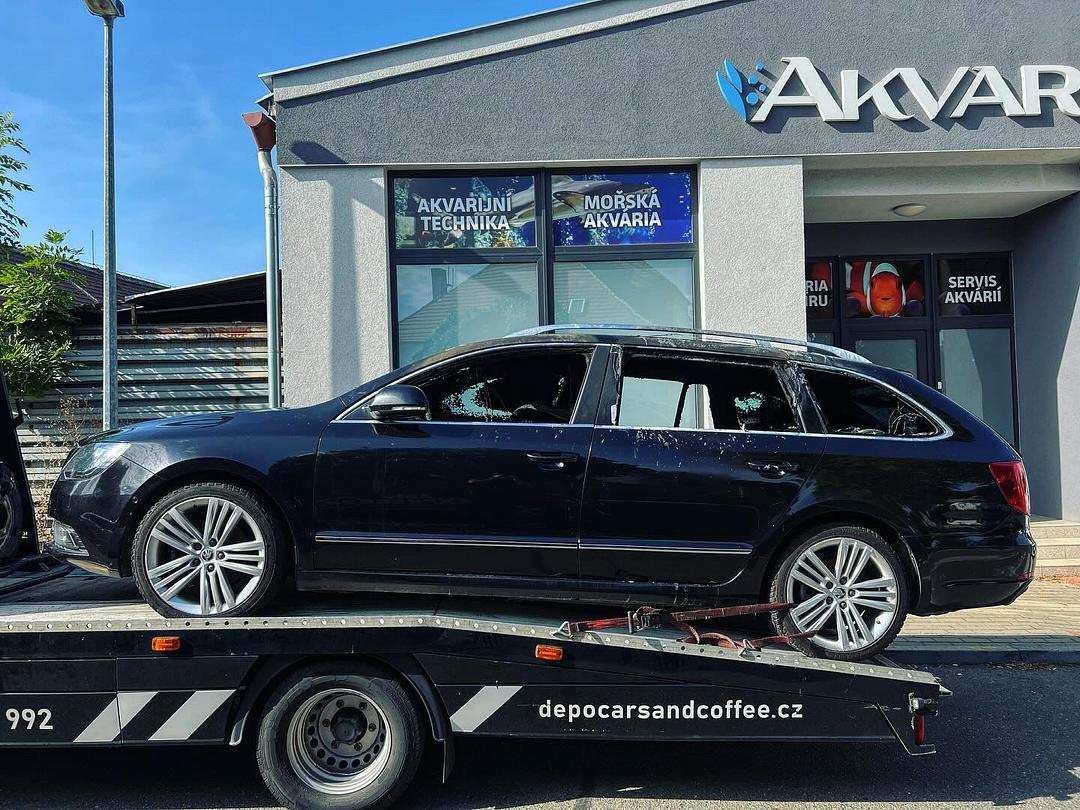 Vůz na náhradní díly Škoda Superb 2 FL 2015 CFFB NFU LF9R - 3