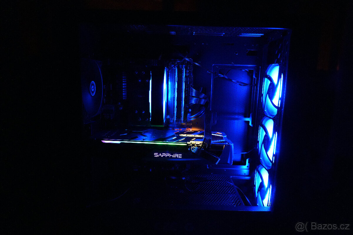 Herní PC - Ryzen 5, 32GB RAM, RX5700XT, 1TB SSD - 3