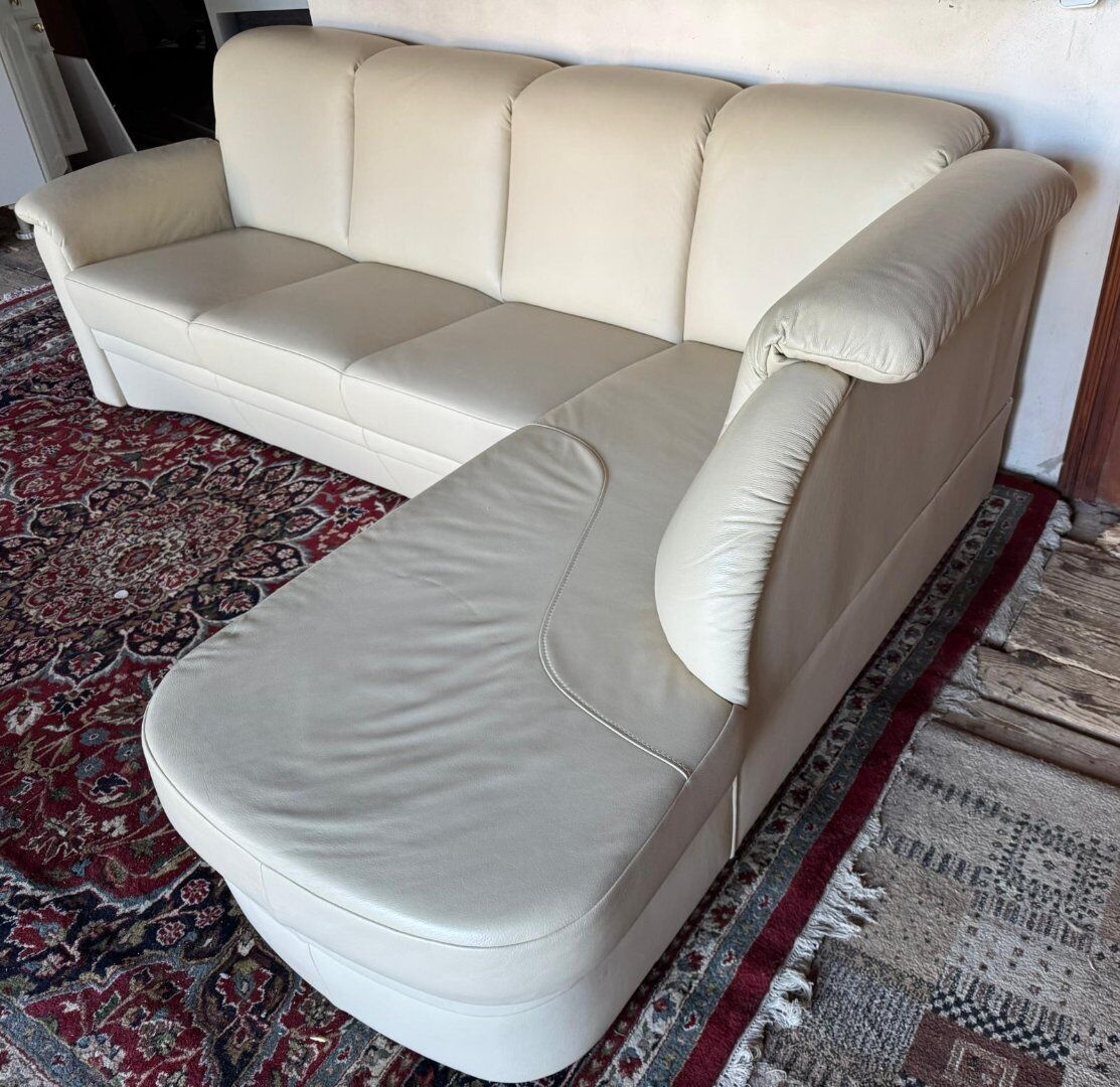 Kožená rohová sedačka, 5249 - 3