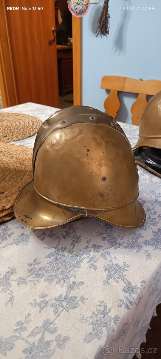 Hasičska helma stará 4 - 3