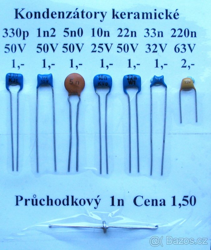 Kapacitní trimr 4,5pF - 15pF - 3