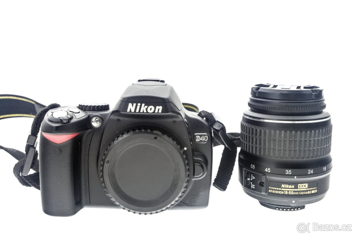 Zrcadlovka Nikon D40 + 18-55mm - 3