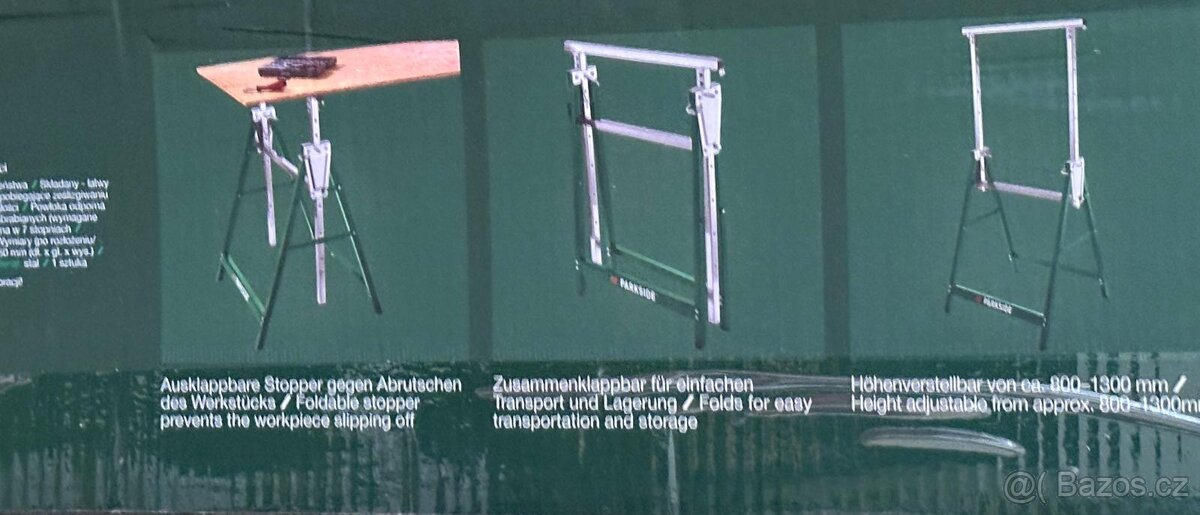 Sada: Pracovní kozy Parkside 2ks - 3