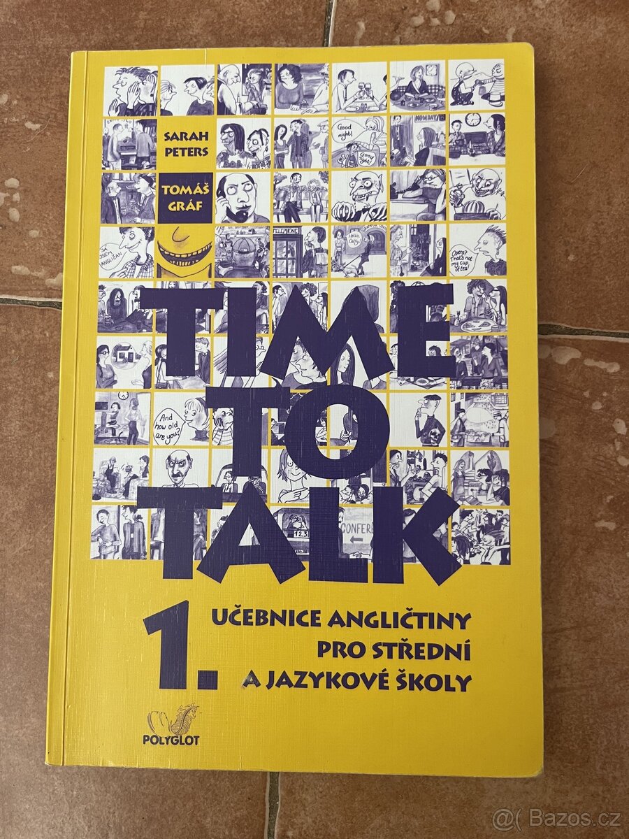 Time talk, 1. a 2. díl, učebnice ENG, použité, nepopsané - 3