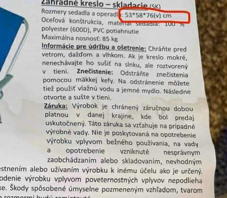 Kempingove zidle - 3