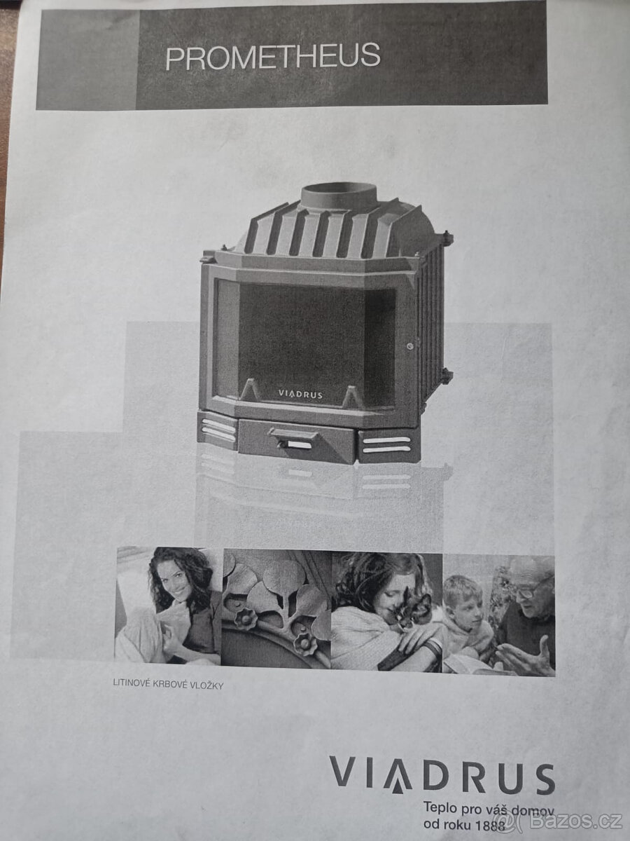 Krbová vložka Viadrus-Prometeus - 3