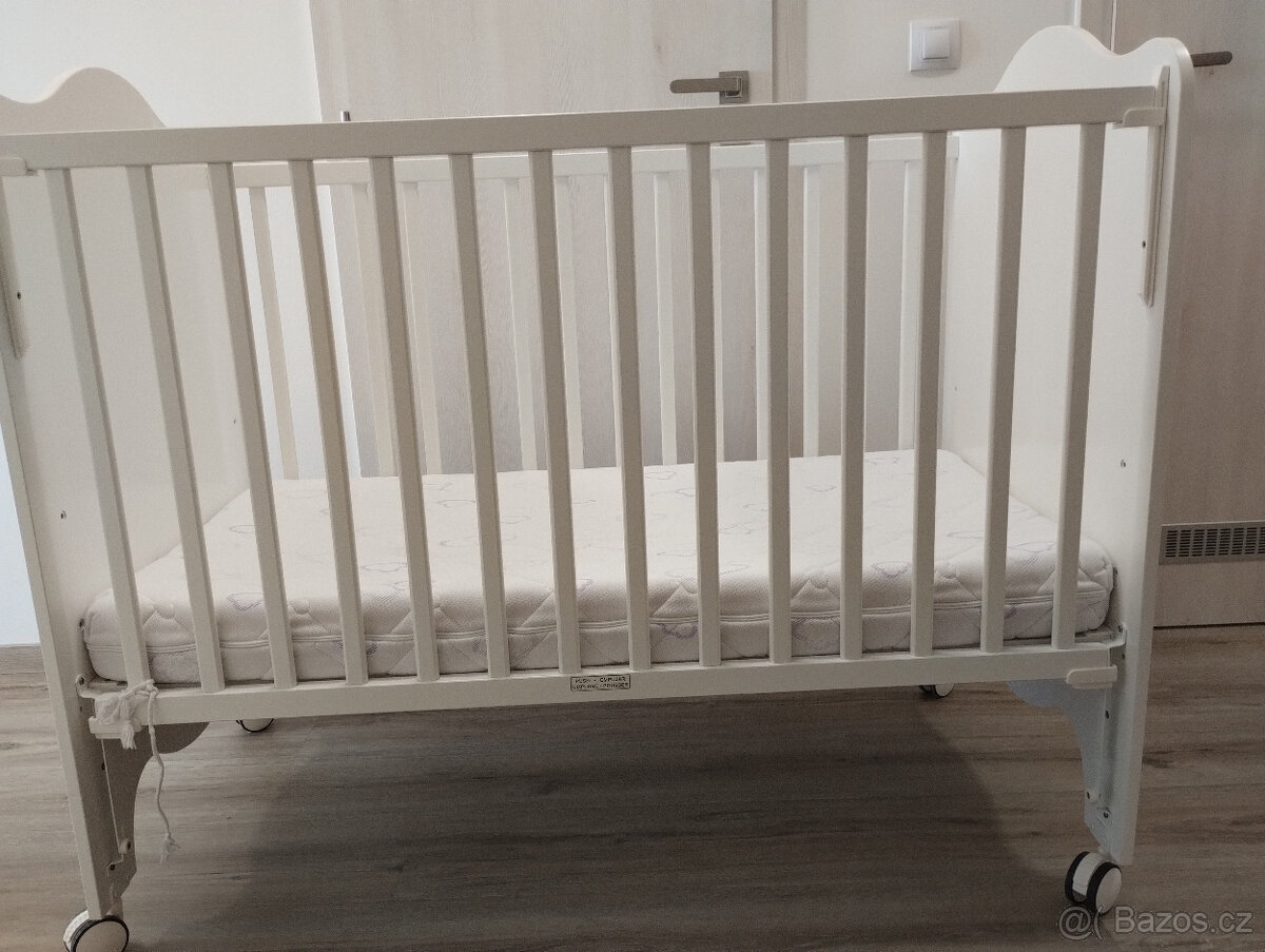 Kvalitní dětská postýlka Trama s matrací - 3