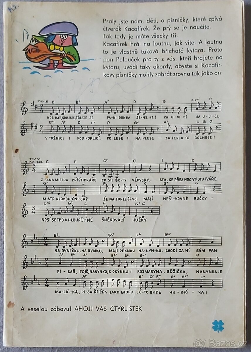 ČTYŘLÍSTEK - KOMPLETNÍ ROČNÍK 1972 - 3