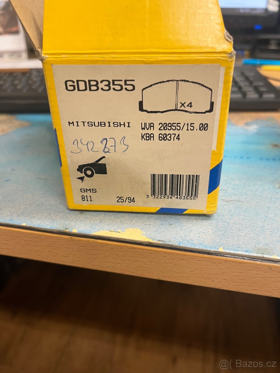 Brzdove předni destičky - 3