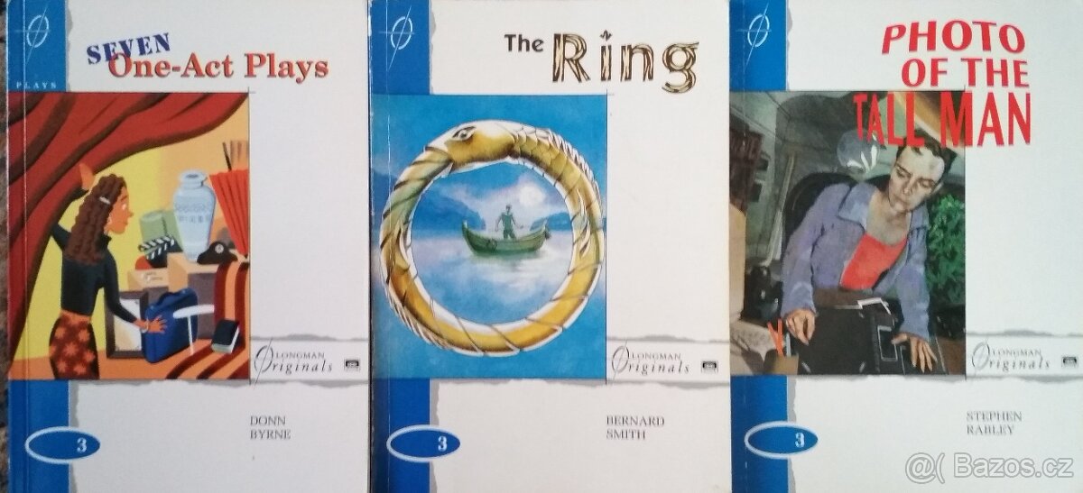 Knihy v jednodušší angličtině nakladatelství Longman+dalšíAj - 3