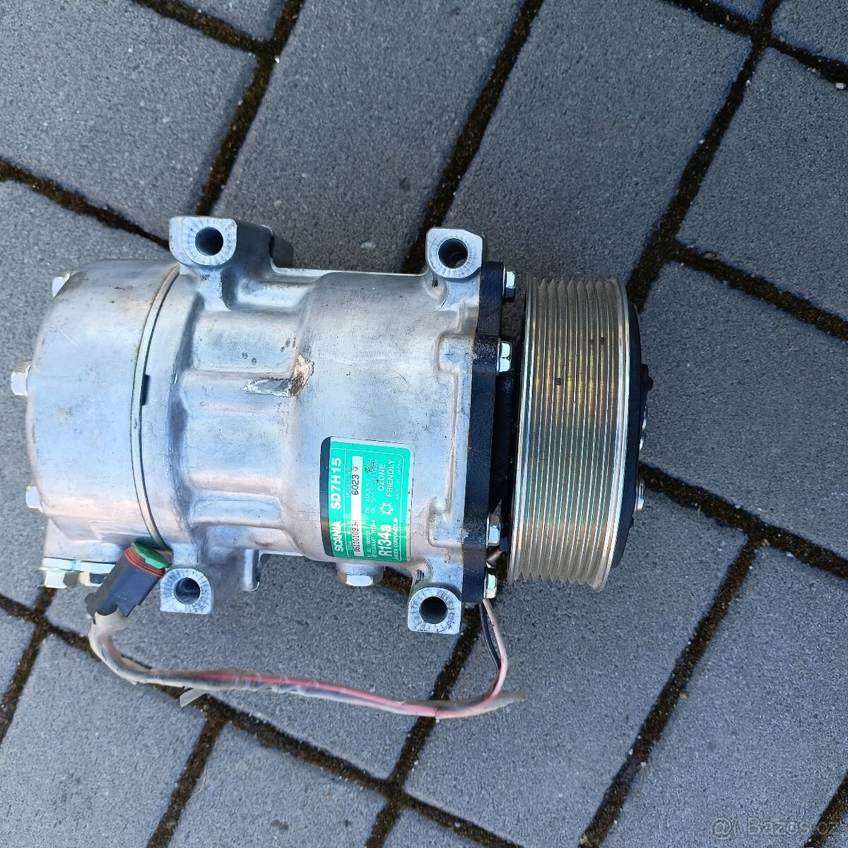 Kompresor klimatizace Scania - 3