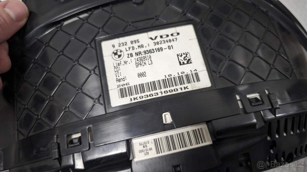 Budíky BMW F30, F31, F32, F33, F34, F36 na ND - 3