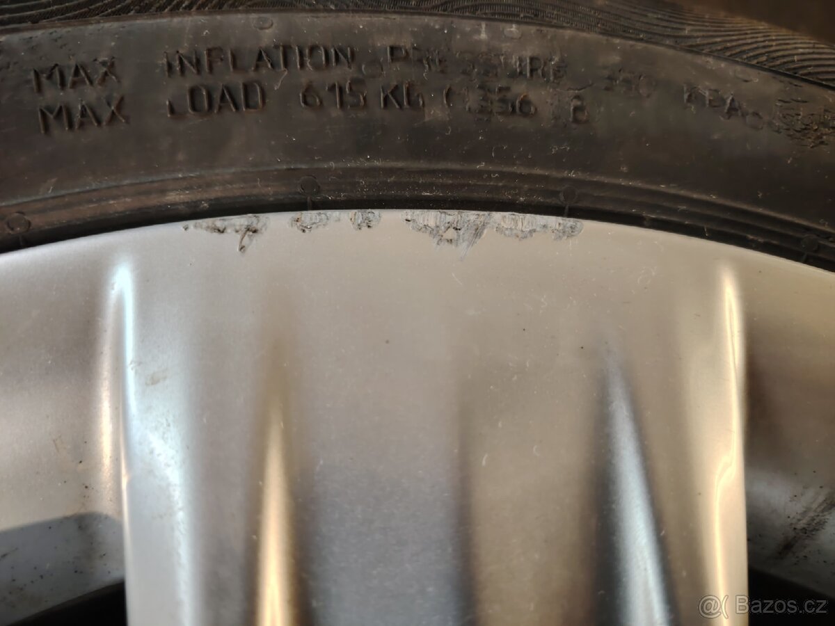 BMW E46 alu kola R16 7.5J ET37 + pneu 205/55 R16 - 3