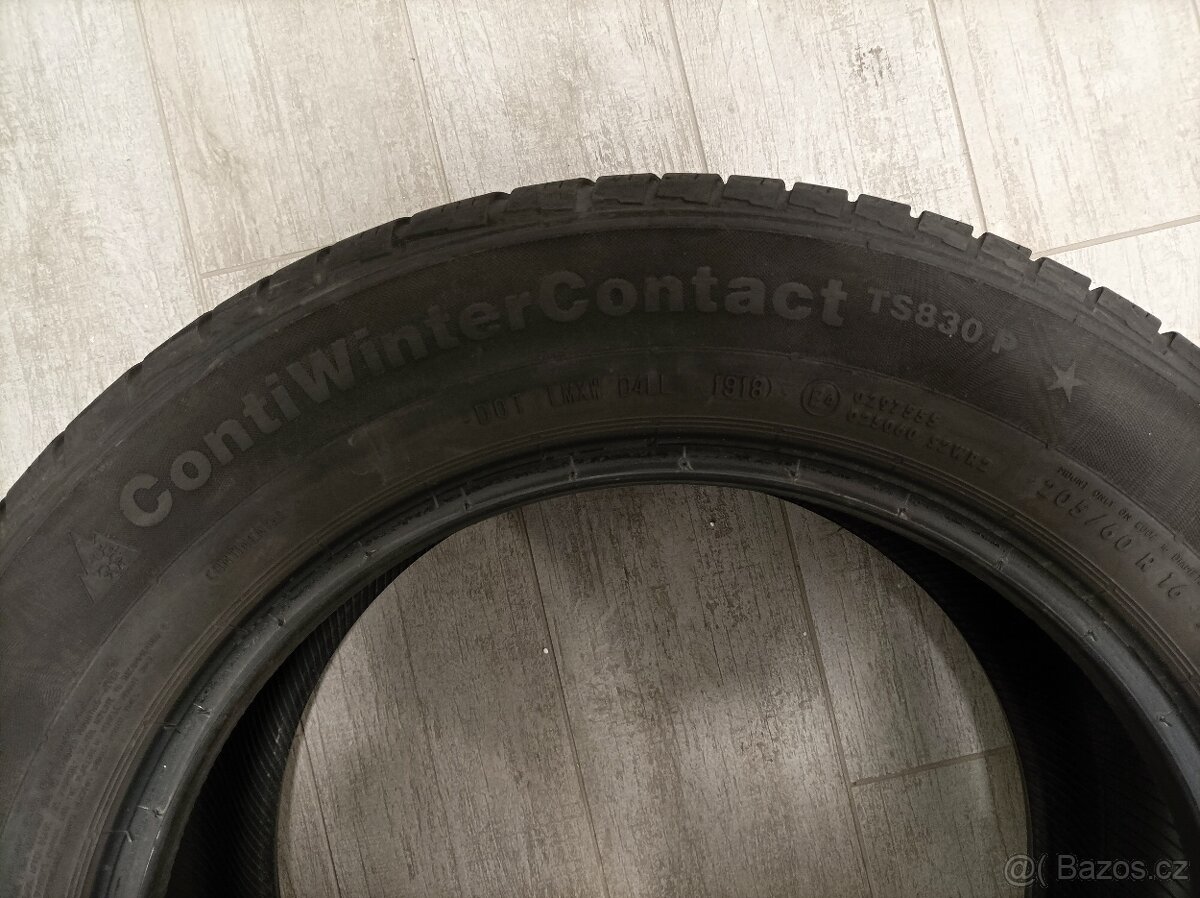 Zimní pneu ContiWinter Contact 205/60/16 - 3