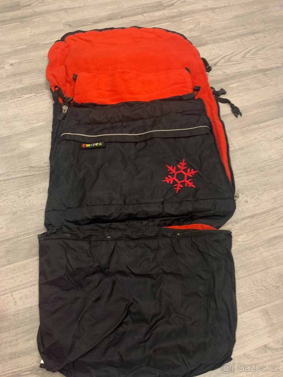 Prodám fusaky, zavinovačky, spací pytle a deku - 3