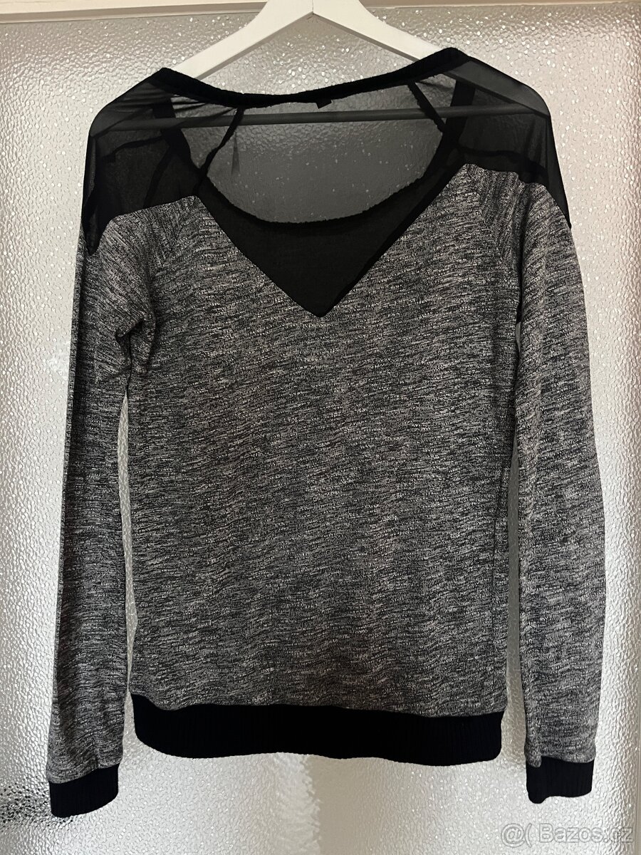 Černé triko Tally Weijl - 3