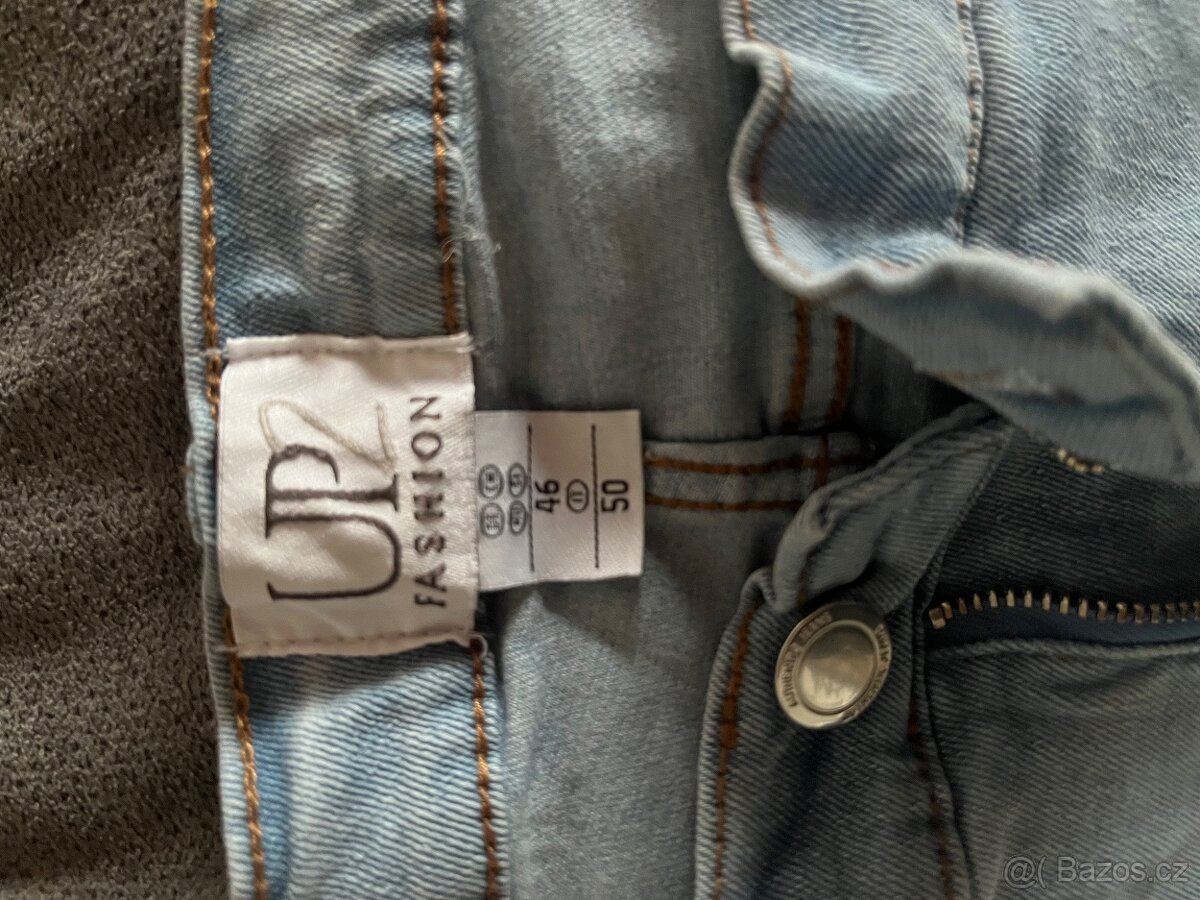 Dámské tříčtvrteční strečové rifle - 3