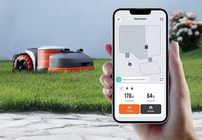 Robotická sekačka Segway Navimow H3000E Ultrasonic, AKCE - 3