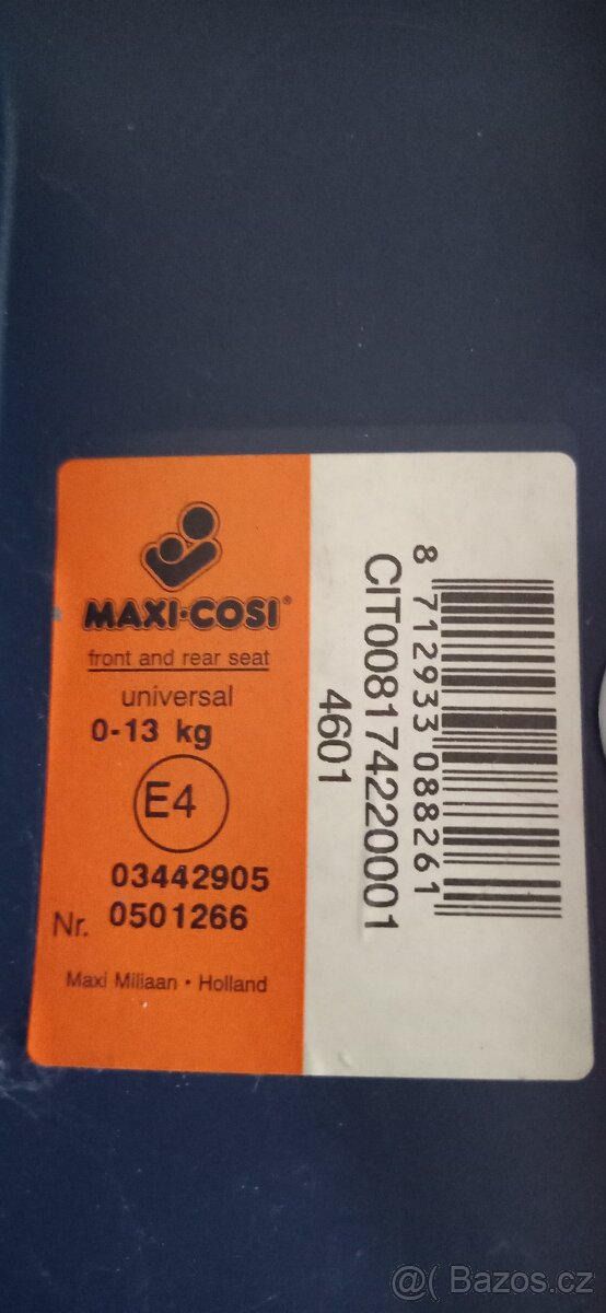 Prodám autosedačku vajičko - 3