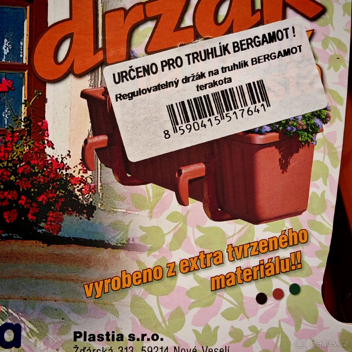 Držák regulovatelný na truhlíky Siesta, 2 balení - 3