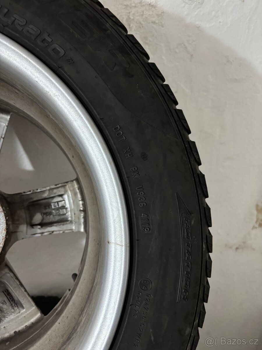 R16 5x112 205/55/r16 zimní pirelli kola dezent - 3