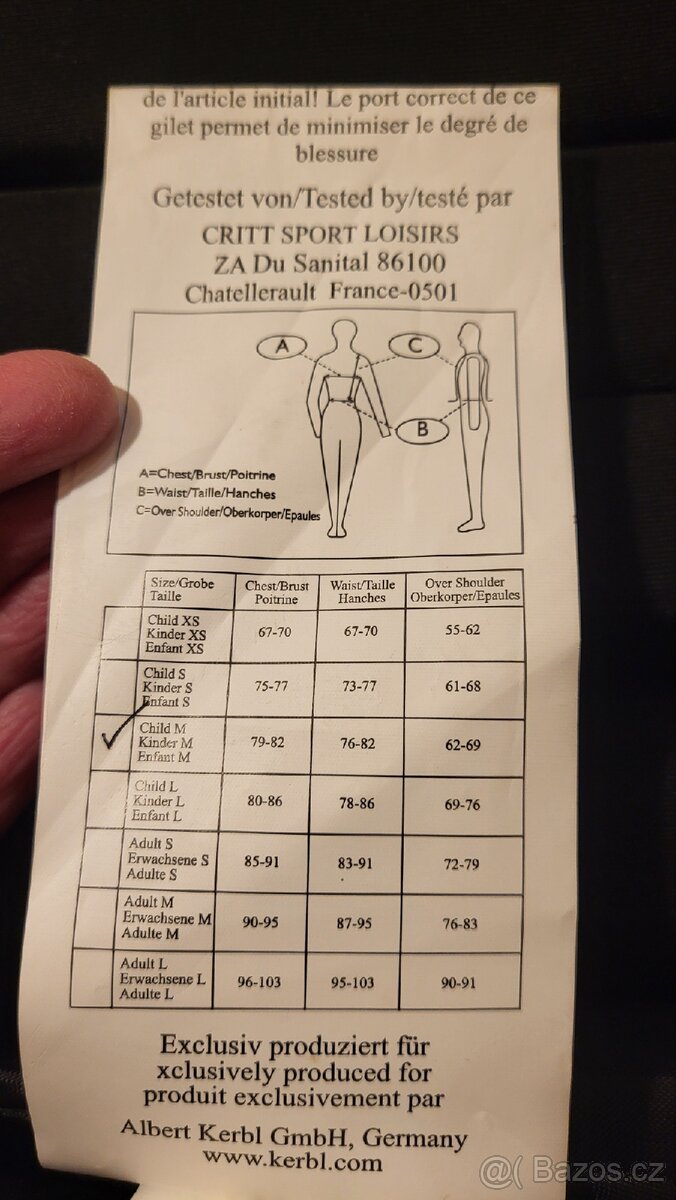 Jezdecká bezpečnostní vesta - 3