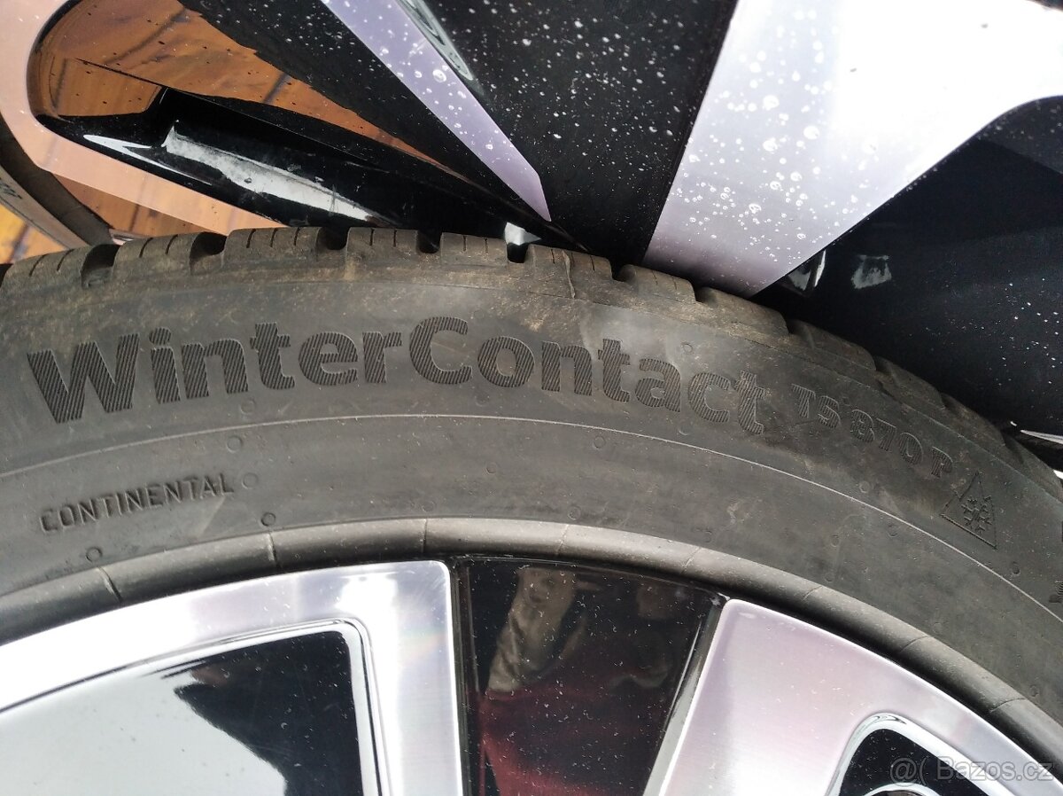 Zimní kompletní kola Passat B9 235/45 R18 s pneu Continental - 3