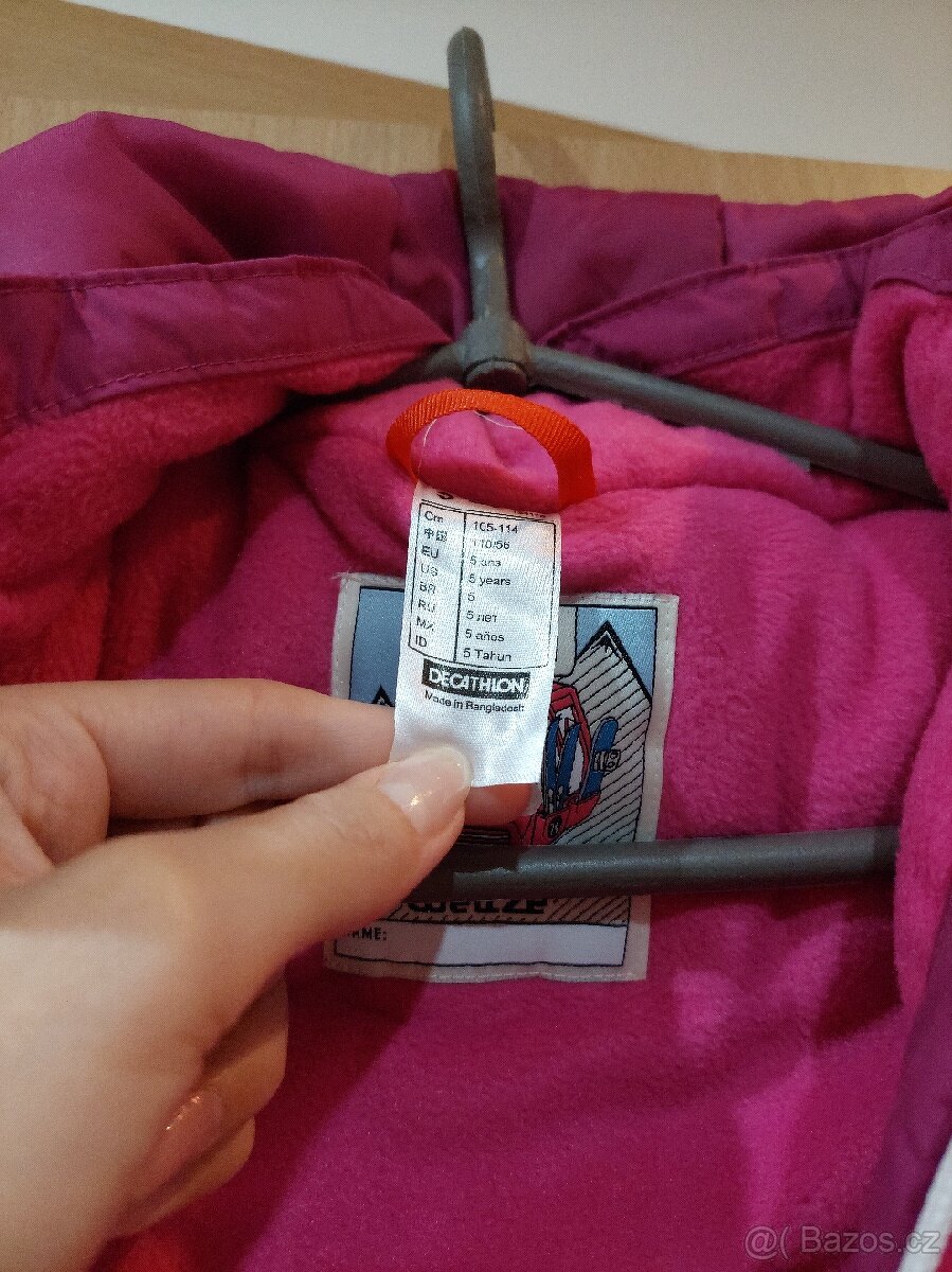 WEDZE dětská hřejivá a nepromokavá lyžařská kombinéza - 3
