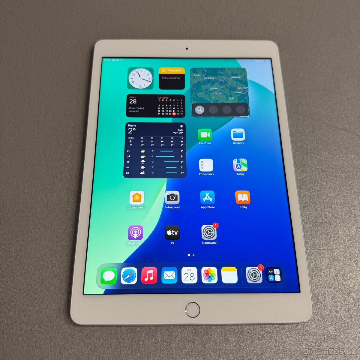 iPad 8 128GB (2020) wifi+cellular, pěkný stav, rok záruka - 3