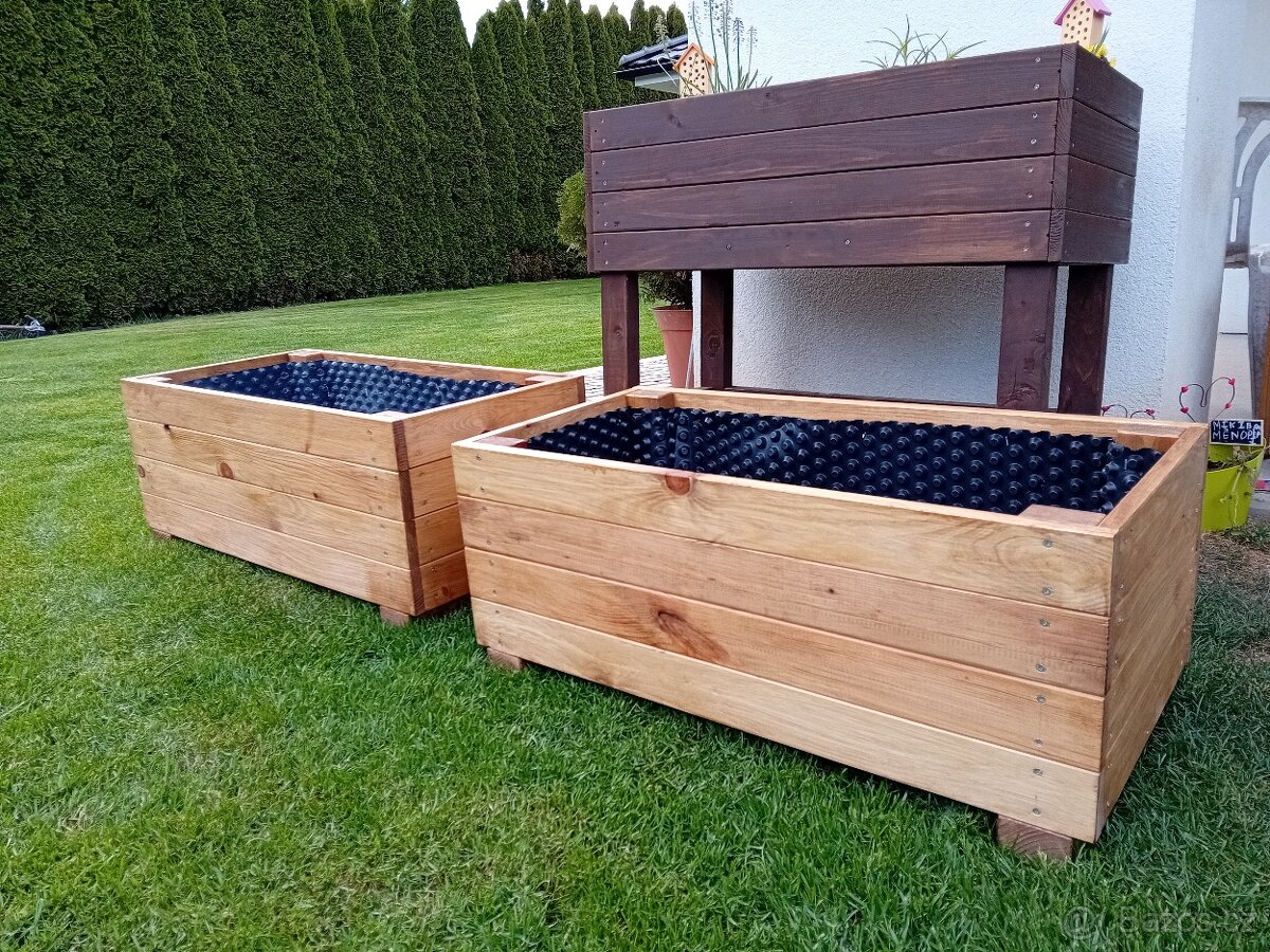 Vyvýšený záhon, květináč, truhlík, skladem - 3