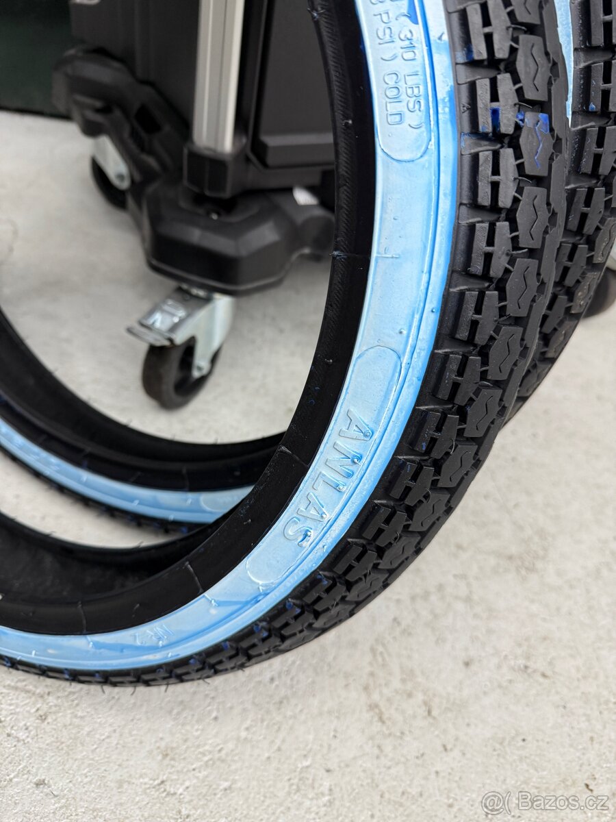 Pláště s bílým bokem Anlas 2.75 x 16 - 3