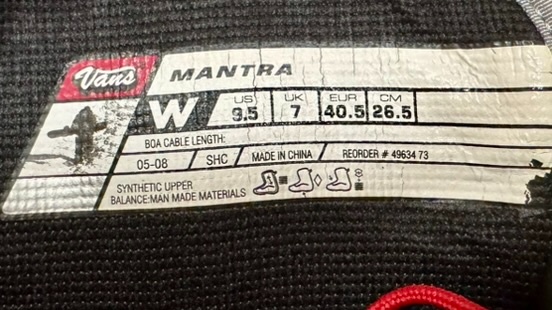 VANS MANTA SNB boty 40,5 - 3