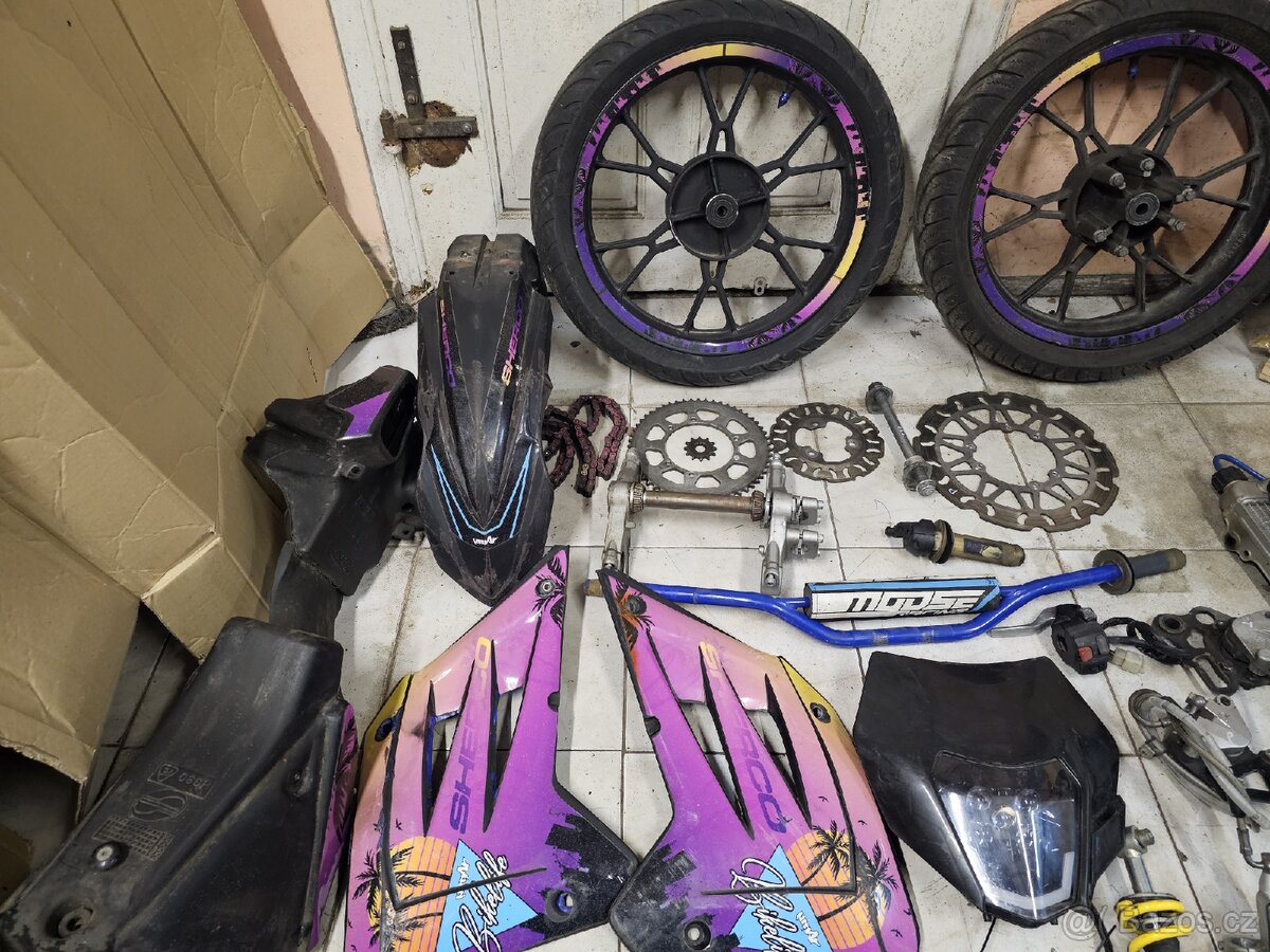 Sherco HRD 50 dílů hrd50 - 3