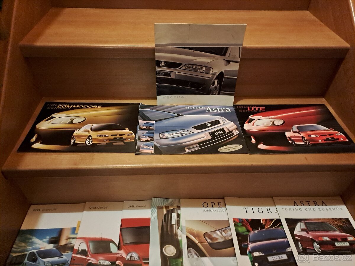 Prodám dobové prospekty Opel - 3