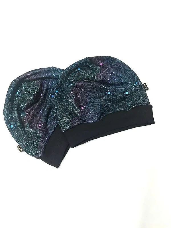 Čepice mozaika (na obvod hlavy 50-57cm) - 3