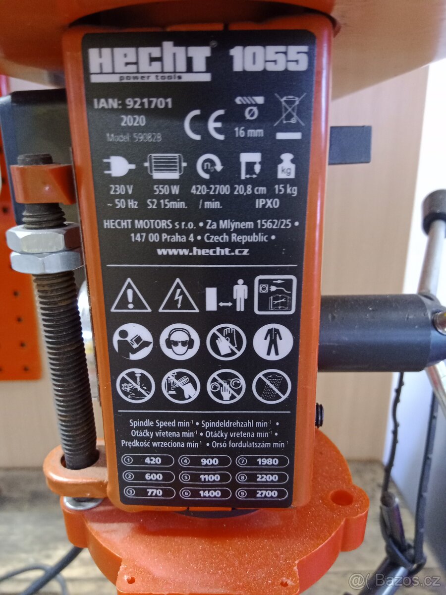 Stolní vrtačka hecht - 3