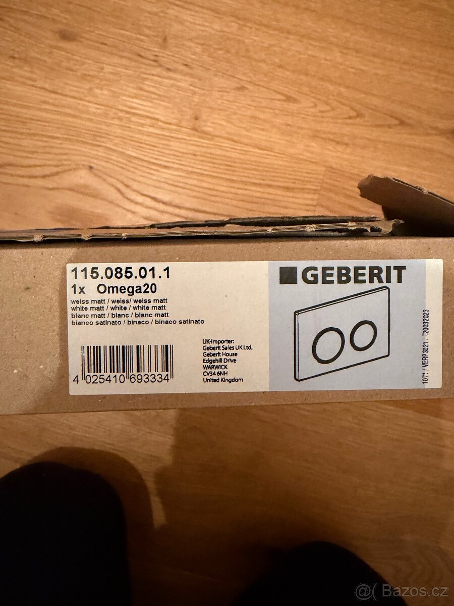 Geberit Omega20 - Ovládání splachování - 3