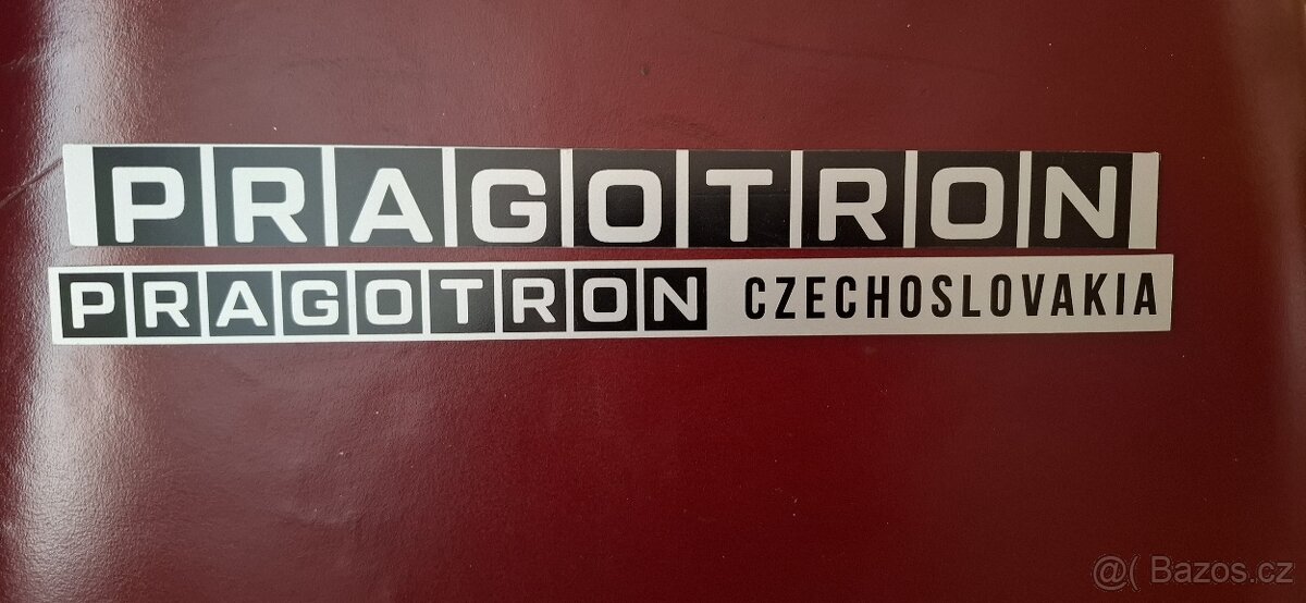 PRAGOTRON LOGO ŠTÍTEK II. - 3