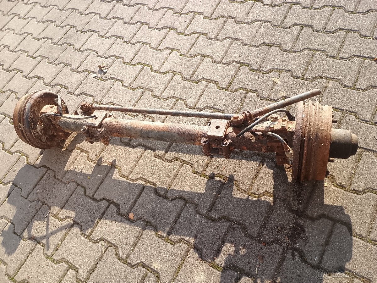 Multikára M25 přední náprava - 3