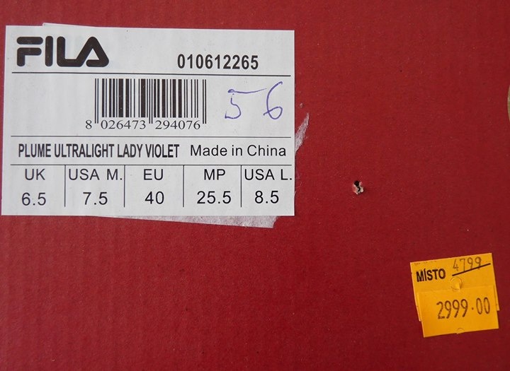 Kolečkové brusle FILA vel.40 - 3