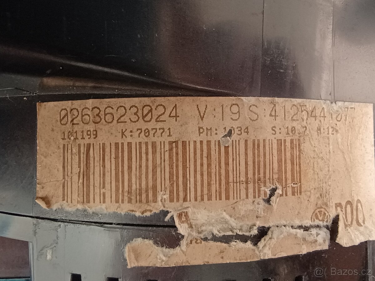 Budíky VW Passat B5, 3B0920822A - 3