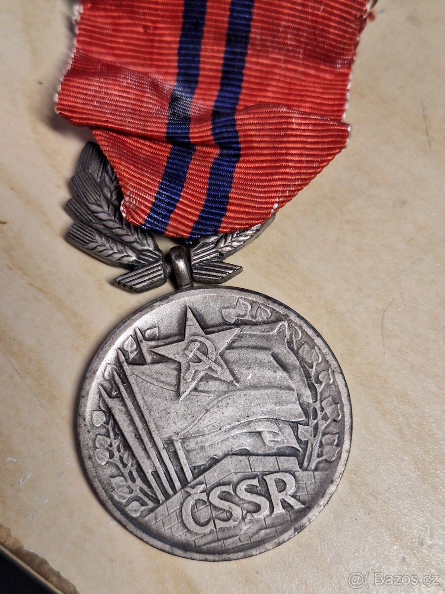 Medaile CSSR za zásluhy - 3