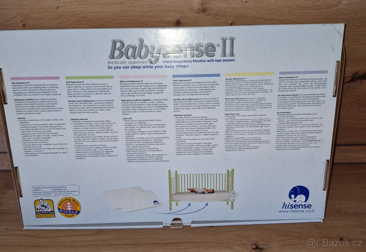 Hisense Babysense 2 monitor dechu - 3