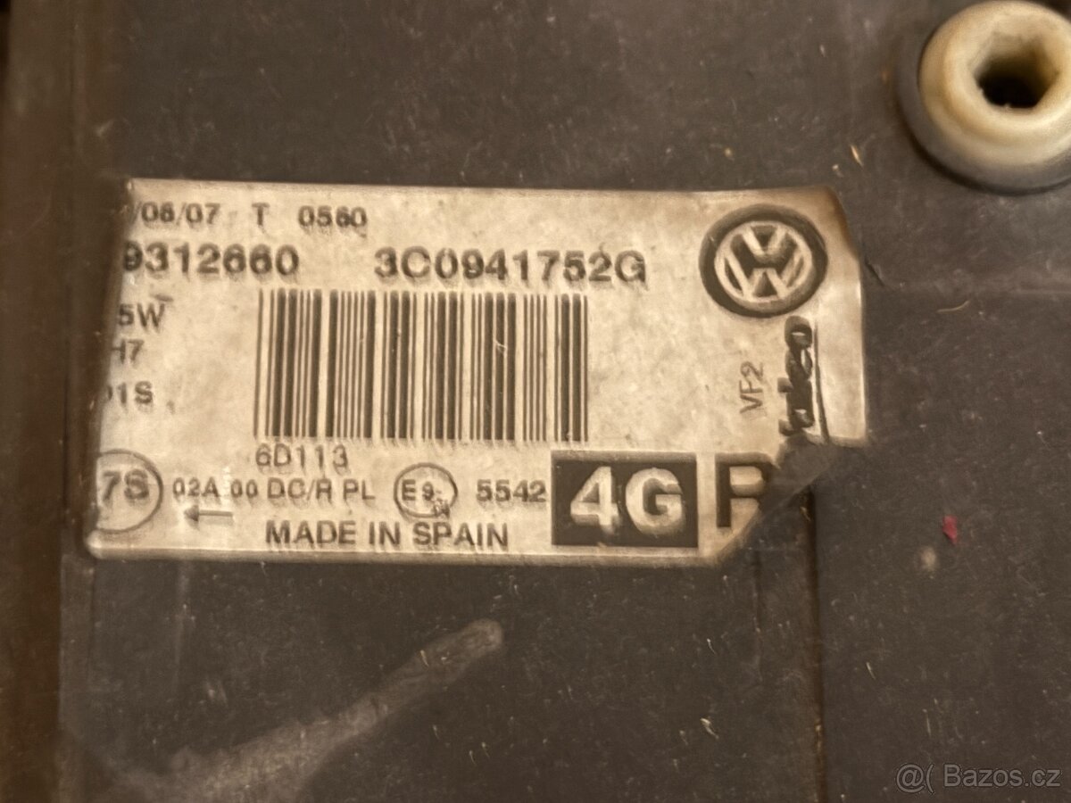 Volkswagen Passat B6 Xenonová světla - 3