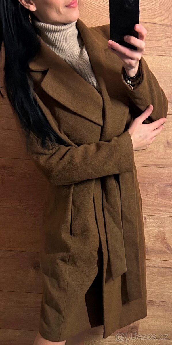HM ZIMNÍ LONG KRÁSNÝ DÁMSKÝ KABÁT 42_44 L - 3