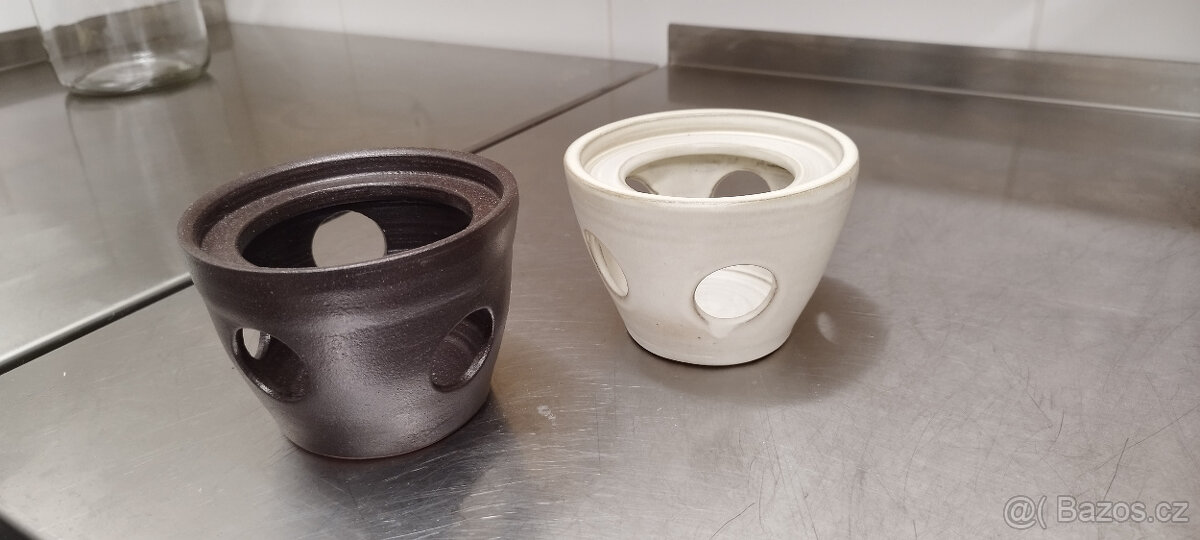 Ruční čajová keramika (konvičky, ohříváky, šálky, gaiwany) - 3