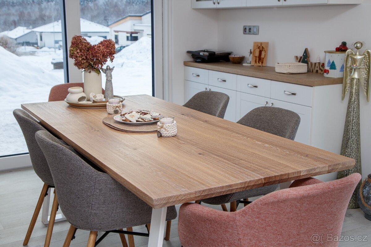 Masivní dubový stůl dle přání - 3